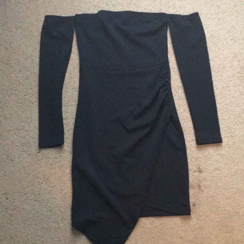 A mini dress